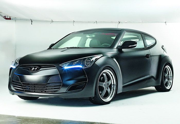 Το εικονιζόμενο Veloster της Remix έχει ως θέμα τη μουσική.
